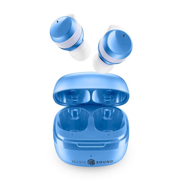 Cellular Line Cellular Line Flow True Wireless Sky Blue Ακουστικά Earbuds