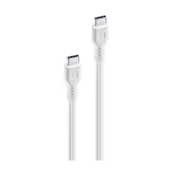 Cellular Line Cellular Line Type-C to Type-C 0.6m White Καλώδιο