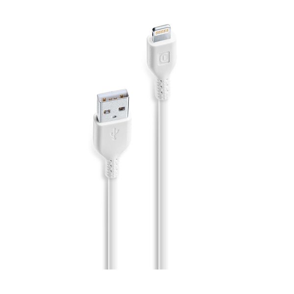 Cellular Line Cellular Line USB to Lightning 0.6m White Καλώδιο Καλώδιο