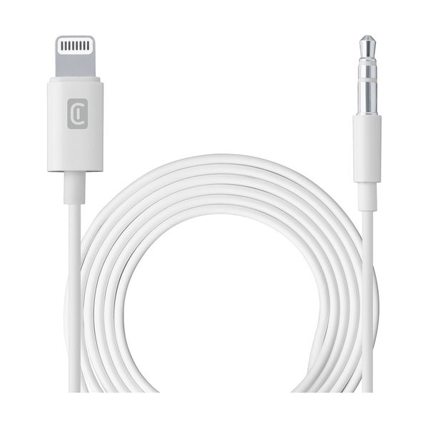 Cellular Line Cellular Line Aux to Lighting 1m White Καλώδιο