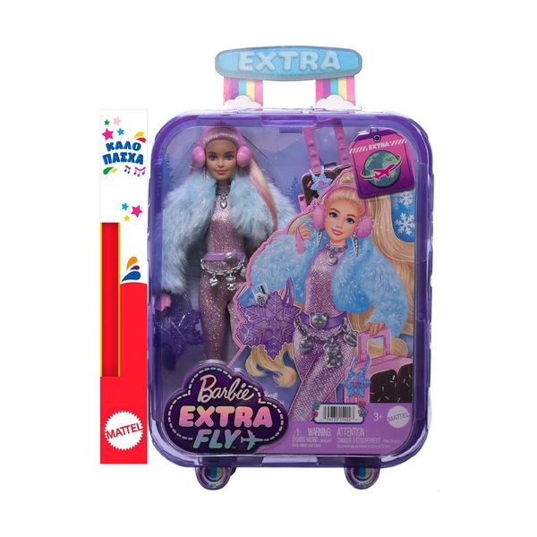 Mattel Barbie Extra Fly-Χιόνι HPB16 Λαμπάδα 4058670