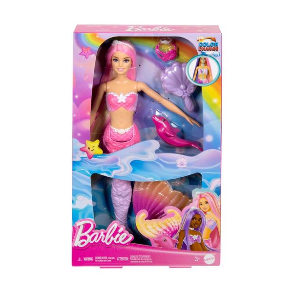 Mattel Barbie Γοργόνα Μαγική Μεταμόρφωση HRP97 Λαμπάδα 4058671