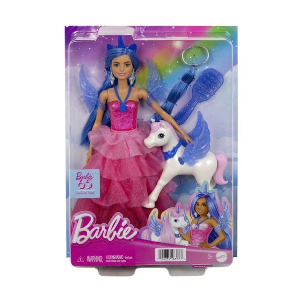 Mattel Barbie Πριγκίπισσα Ζαφειριού-65 Χρόνια HRR16 Λαμπάδα