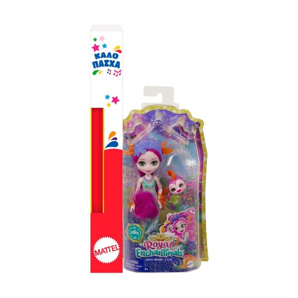 Mattel Mattel Enchantimals Κούκλα & Ζωάκι - Φιλαράκι Λαμπάδα