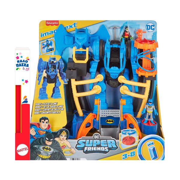 Fisher Price® Imaginext - Φρούριο Ρομπότ HML02 Λαμπάδα