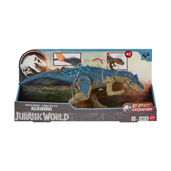 Mattel Mattel Jurassic World Αλλόσαυρος HRX50 Λαμπάδα