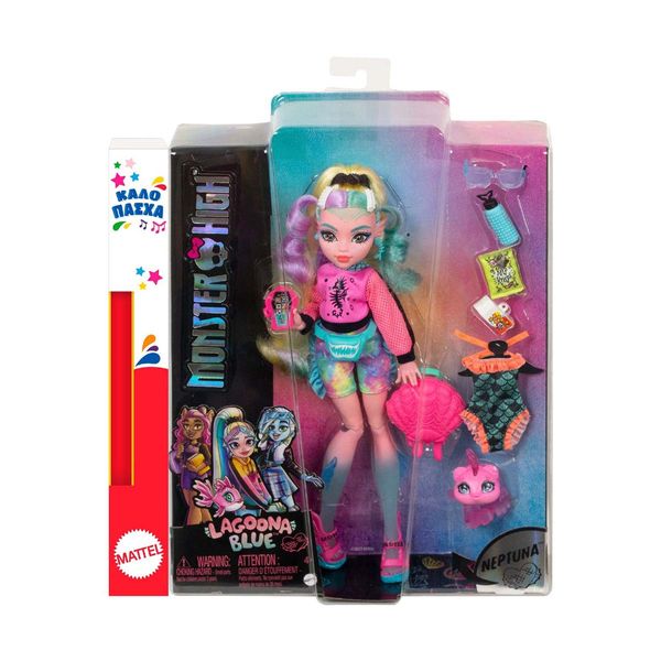 Mattel Mattel Monster High Lagoona HHK55 Λαμπάδα