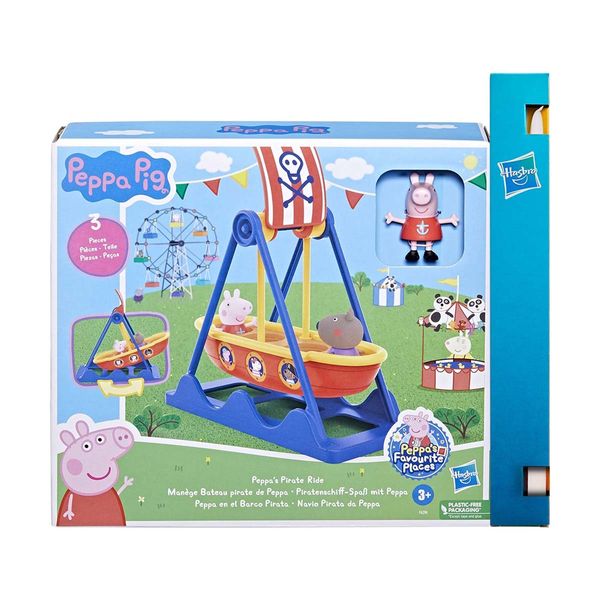 Hasbro Hasbro Peppa Pig Το Πειρατικό Καράβι Κούνια της Πέππα F6296 Λαμπάδα