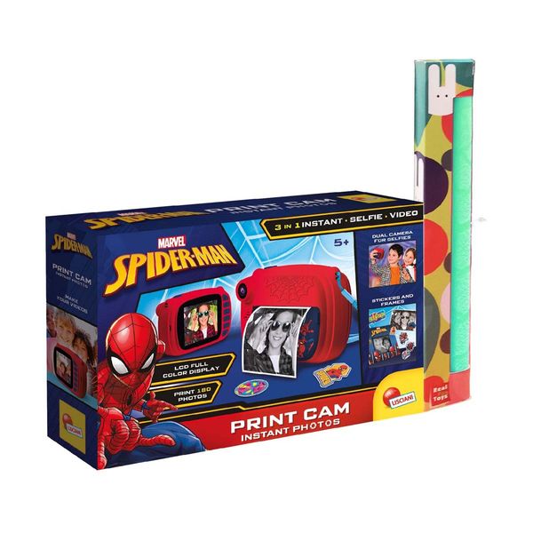 Lisciani Spiderman Print Cam 25.104024 Λαμπάδα