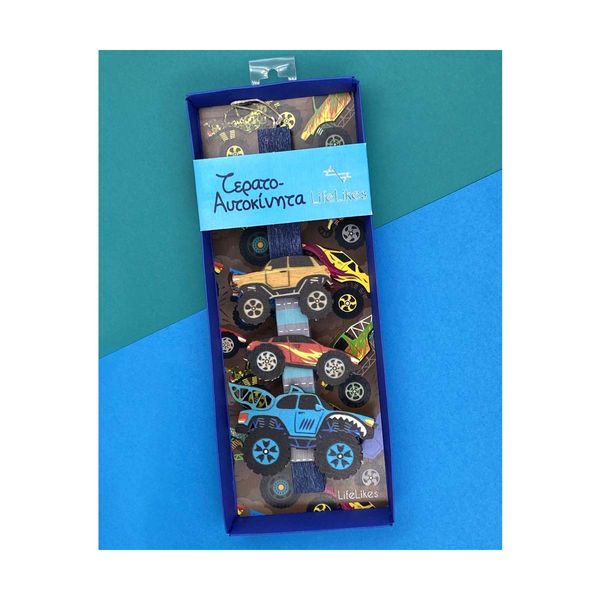 LifeLikes Τερατο-Αυτοκίνητα σε Κουτί Λαμπάδα