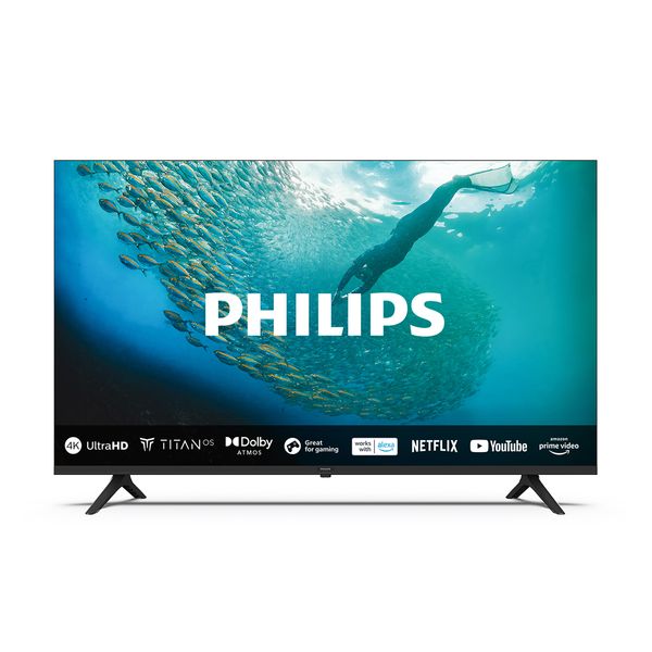 Philips LED 50PUS7009 50" Τηλεόραση Smart 4K