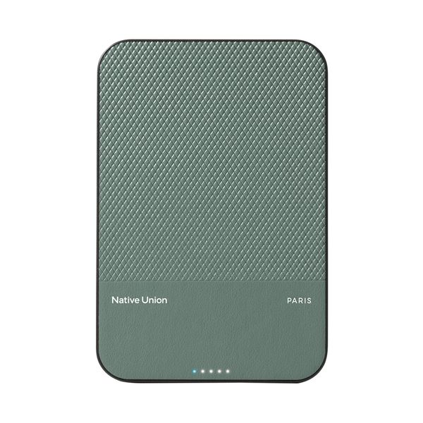 Native Union (RE)Classic Magnetic 5000mAh Green Powerbank