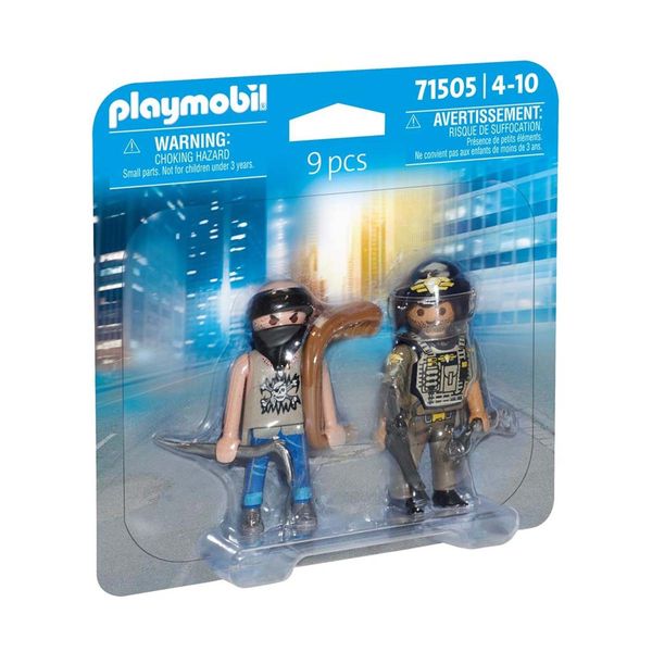 PLAYMOBIL® DuoPack Κλέφτης & Αστυνόμος 71505 Παιχνίδι