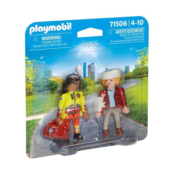 PLAYMOBIL® DuoPack Διασώστης & Τραυματίας 71506 Παιχνίδι
