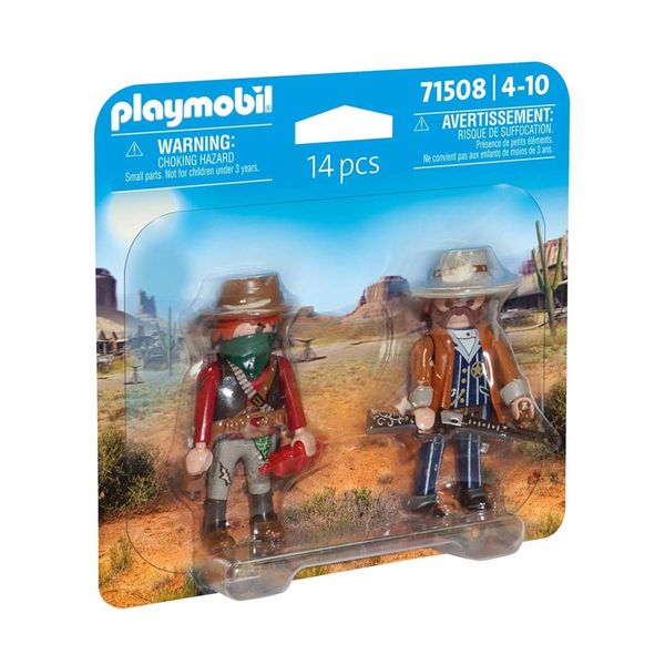 PLAYMOBIL® DuoPack Σερίφης & Ληστής 71508 Παιχνίδι