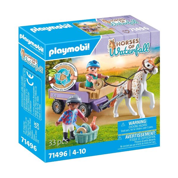 PLAYMOBIL® Horses of Waterfall: Άλογο με Άμαξα 71496 Παιχνίδι
