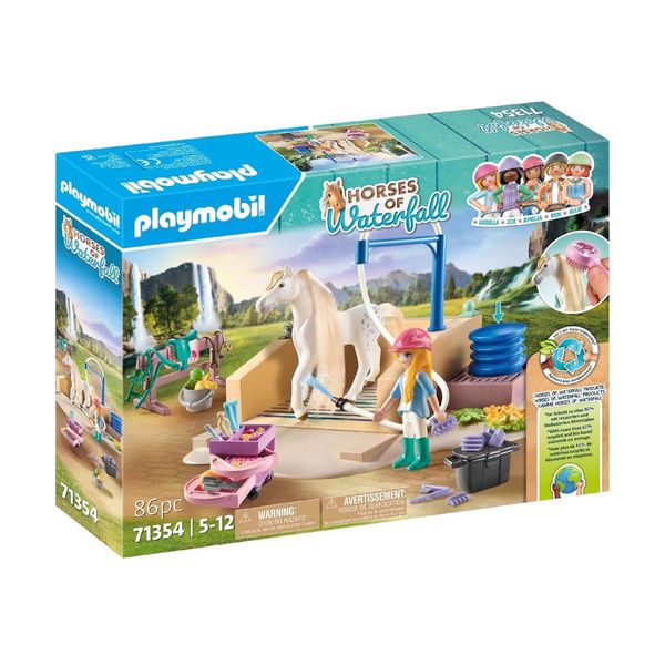 PLAYMOBIL® Horses of Waterfall: Κομμωτήριο Αλόγων με την Isabella & τον Lioness 71354 Παιχνίδι