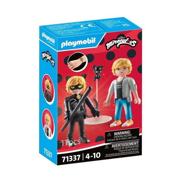 PLAYMOBIL® PLAYMOBIL® Miraculous: Adrien & Cat Noir 71337 Παιχνίδι