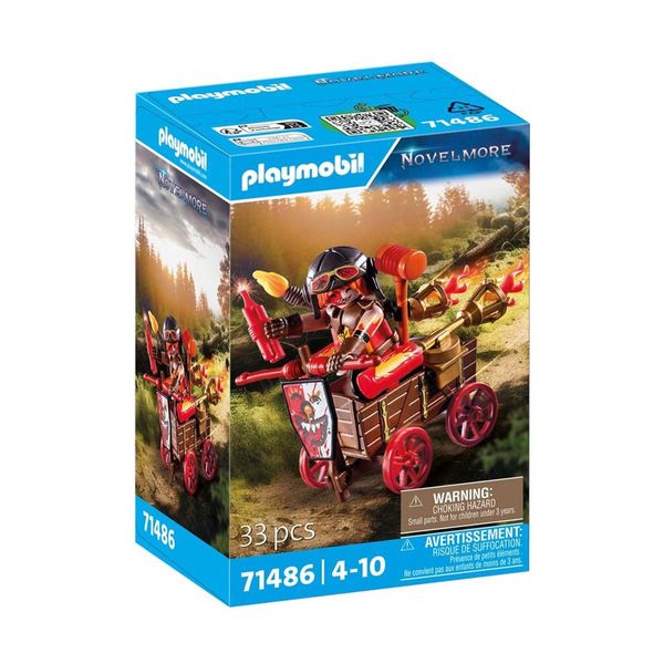 PLAYMOBIL® Novelmore: Ο Kahboom με το Αγωνιστικό του Όχημα 71486 Παιχνίδι