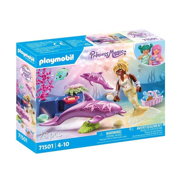 PLAYMOBIL® Princess Magic Γοργόνα με Δελφίνια 71501 Παιχνίδι