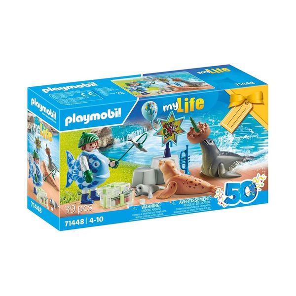 PLAYMOBIL® Gift Set Πάρτυ στο Ενυδρείο με τις Φώκιες 71448 Παιχνίδι