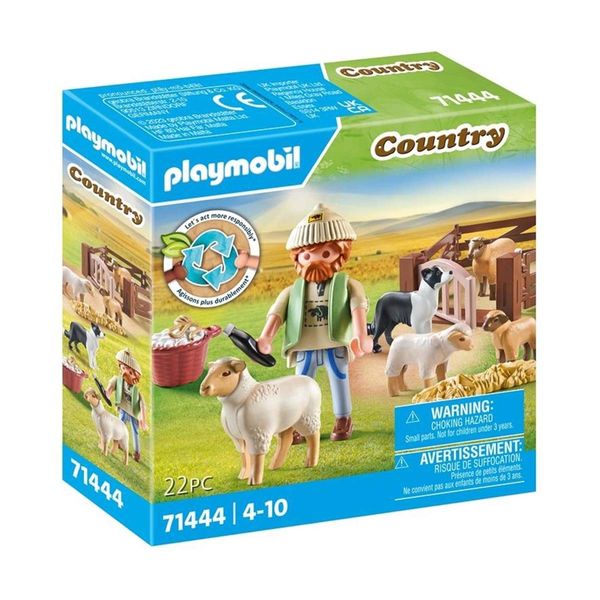 PLAYMOBIL® Country Βοσκός με Προβατάκια 71444 Παιχνίδι