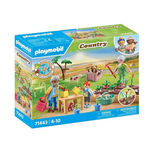 PLAYMOBIL® Country Ο Λαχανόκηπος του Παππού & της Γιαγιάς 71443 Παιχνίδι