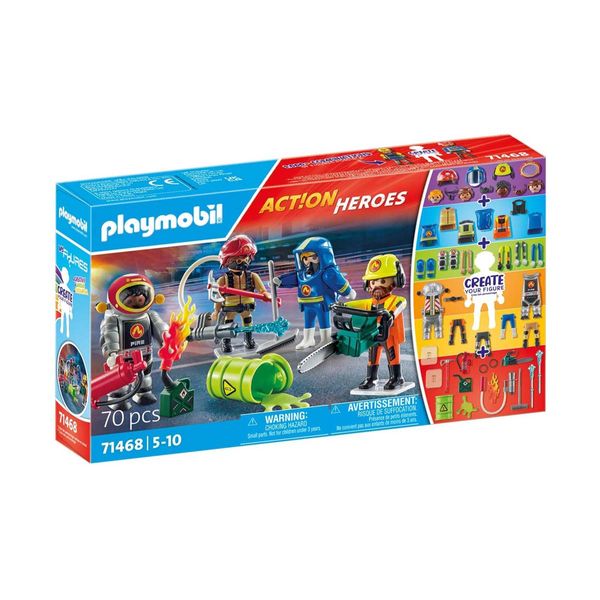 PLAYMOBIL® My Figures: Επιχείρηση Πυροσβεστικής 71468 Παιχνίδι