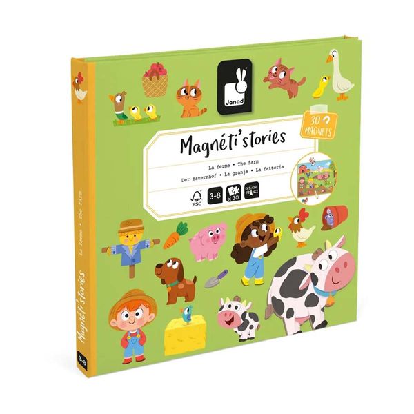 Janod Μαγνητικό Παιχνίδι Ιστορίες Η Φάρμα T-JND-J05451