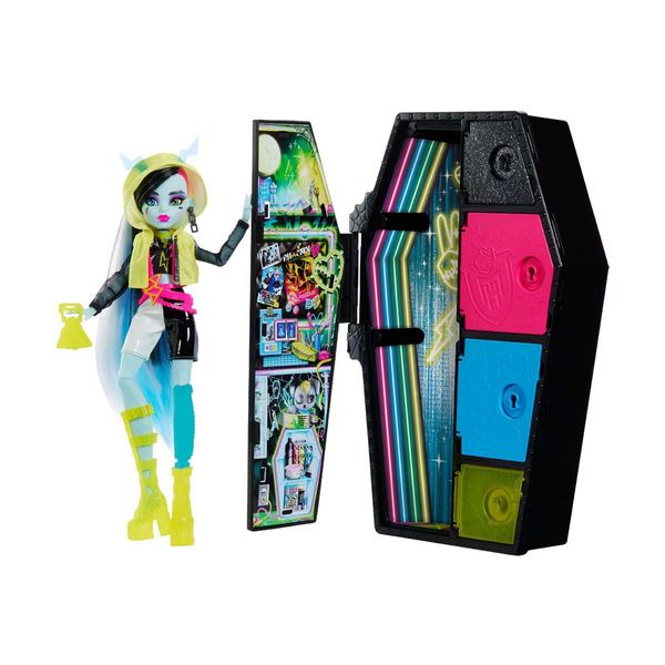 Monster High Neon Frights - Frankie HNF79 Κούκλα