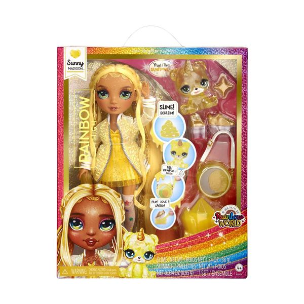 Rainbow Κούκλα & Slime-Sunny Y 120186-EU