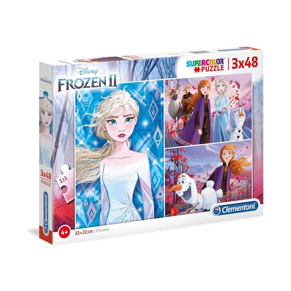 Clementoni Clementoni Παζλ 3x48 Τεμ. S.C. Frozen 2 1200-25240