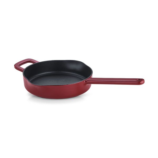 Fissler Moments Τηγάνι Μαντεμένιο Κόκκινο 24 cm