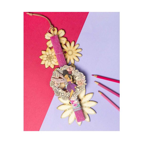 LifeLikes Νεράιδα Λουλουδιών Κάδρο Λαμπάδα