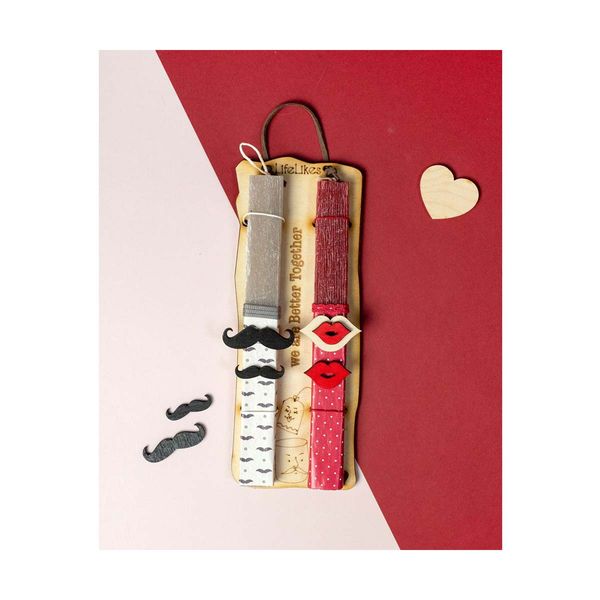 LifeLikes Χειλάκι - Μουστάκι Λαμπάδα