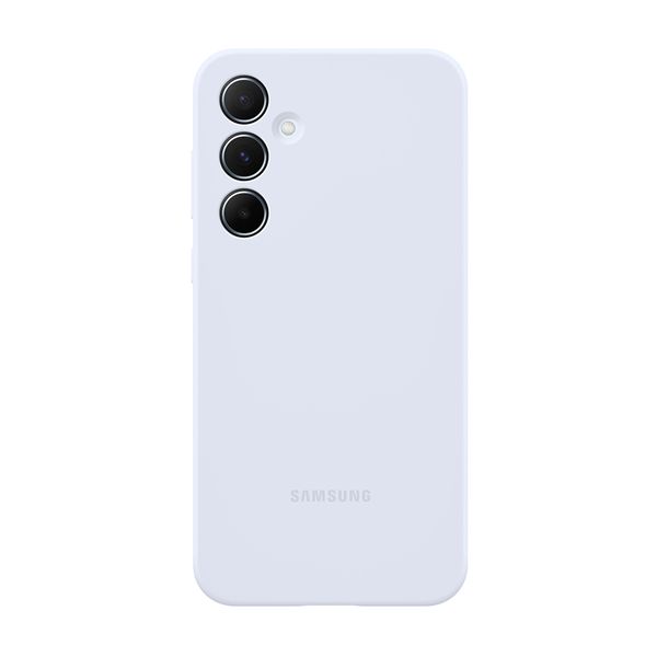 Samsung Galaxy A55 Silicone Case Light Blue Θήκη Κινητού