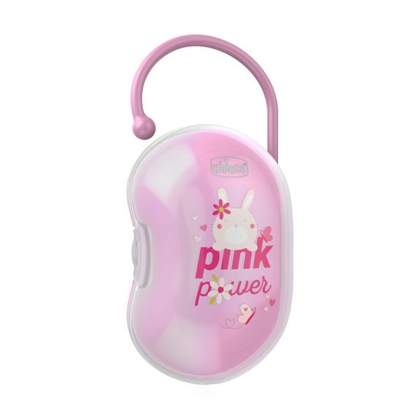 Chicco Θήκη για 2 Πιπίλες Ροζ