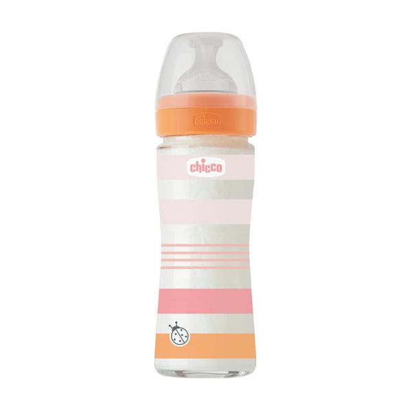 Chicco Chicco Μπιμπερό Γυάλινο Well-Being 240ml