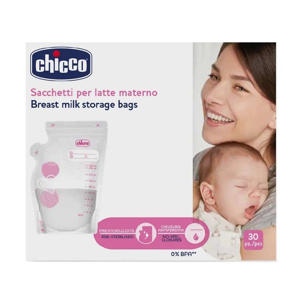 Chicco Σακουλάκια Διατήρησης Μητρικού Γάλακτος (36 Τμχ.)