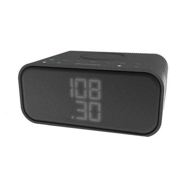 Sound Crush Ztation 6W Black Pαδιο Ρολόι Ξυπνητήρι