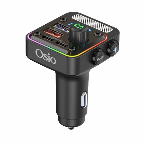 Osio FM Transmitter OFT-4260BT Μαύρο