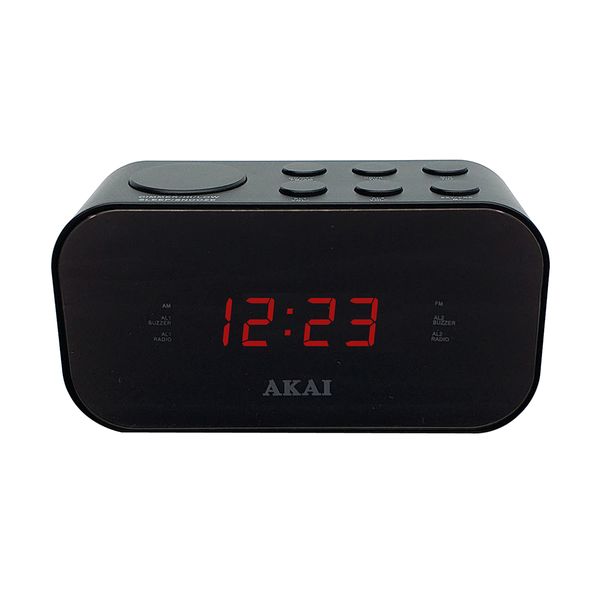 Akai ACR-3088 Ψηφιακό Ξυπνητήρι με Ραδιόφωνο