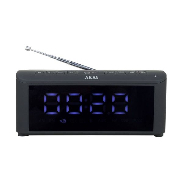 Akai ACRB-1000 Ξυπνητήρι, Ασύρματος Φορτιστής & Bluetooth Ηχείο