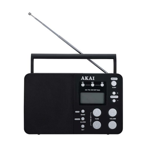 Akai APR-200 Φορητό Ψηφιακό Ραδιόφωνο Παγκοσμίου Λήψης
