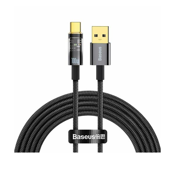 Baseus USB to Type-C 100W Black 2m Καλώδιο