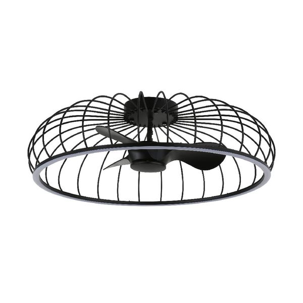 Eurolamp 300-25050 Black Ανεμιστήρας Οροφής