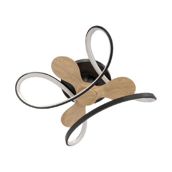 Eurolamp Eurolamp 300-25043 Black Light Ανεμιστήρας Οροφής