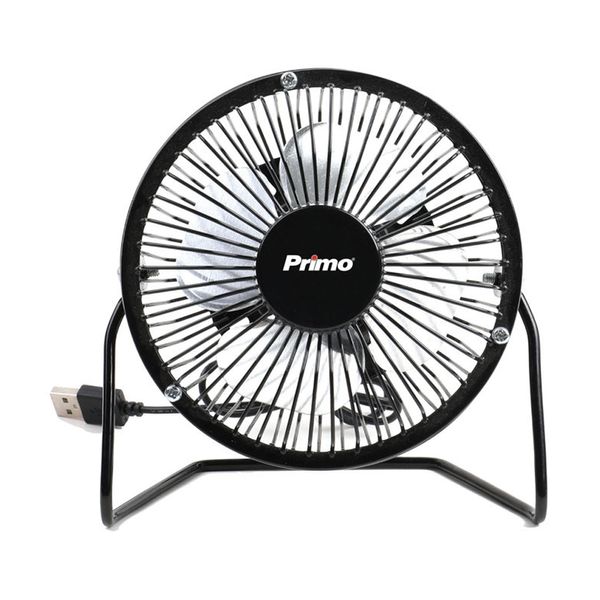 Primo PRMF-80427 Black USB Ανεμιστήρας Επιτραπέζιος