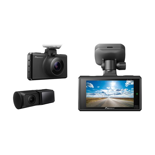 Pioneer VREC-DH300D 2-Channel (Front & Rear) Κάμερα Αυτοκινήτου