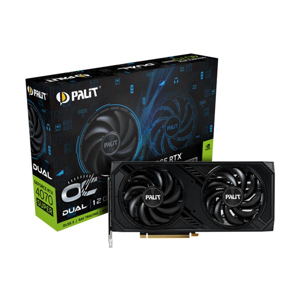 Palit GeForce RTX 4070 Super 12GB Dual OC Κάρτα Γραφικών